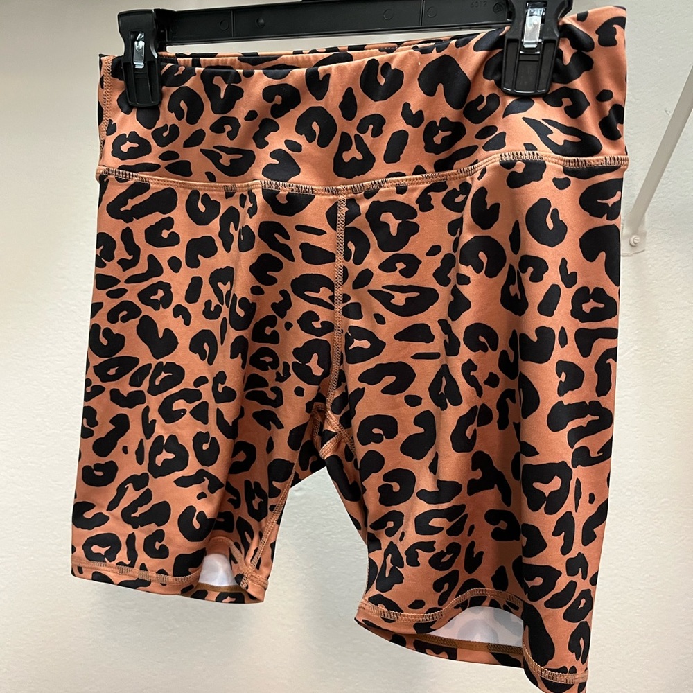 Cheetah Print Women’s Athletic Shorts
